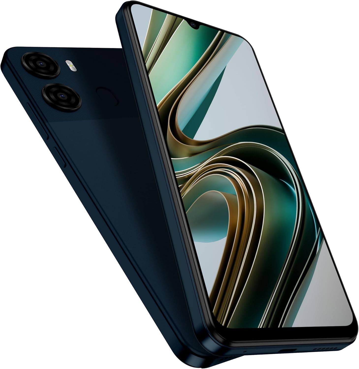Alt View 1. BLU - K2 64GB (Unlocked) - Black-Blue.