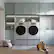 Alt View 6. LG - SIGNATURE 5.8 Cu. Ft. High-Efficiency Stackable Smart Front Load Washer with Steam and ezDispense - Brushed Platinum Steel.