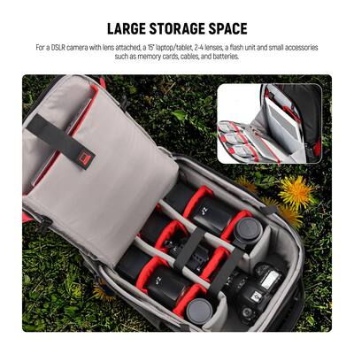 NEEWER NW-DA410T 2-in-1 Trolley Camera Backpack NEEWER NW-DA410T 2-in-1 Trolley Camera Backpack
