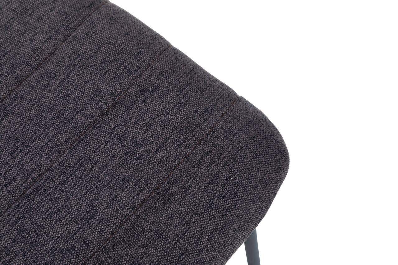 Alt View 8. LeisureMod - Zylar Office Guest Chair with PU Leather, Foam Cushion & Stainless Steel Base - Brown.