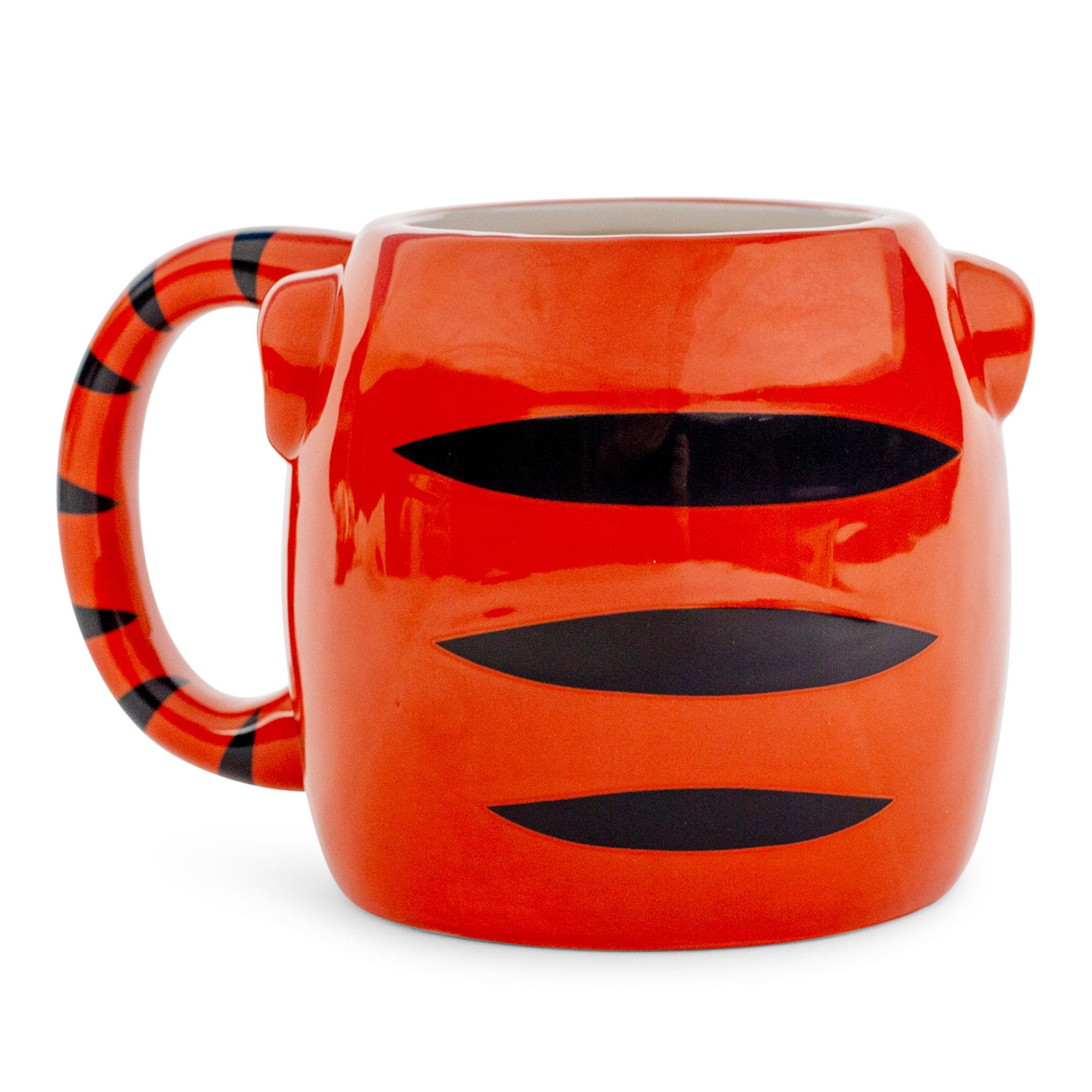 Alt View 10. Disney - Disney Winnie the Pooh Tigger 3D Sculpted Ceramic Mug | Holds 20 Ounces - Orange.