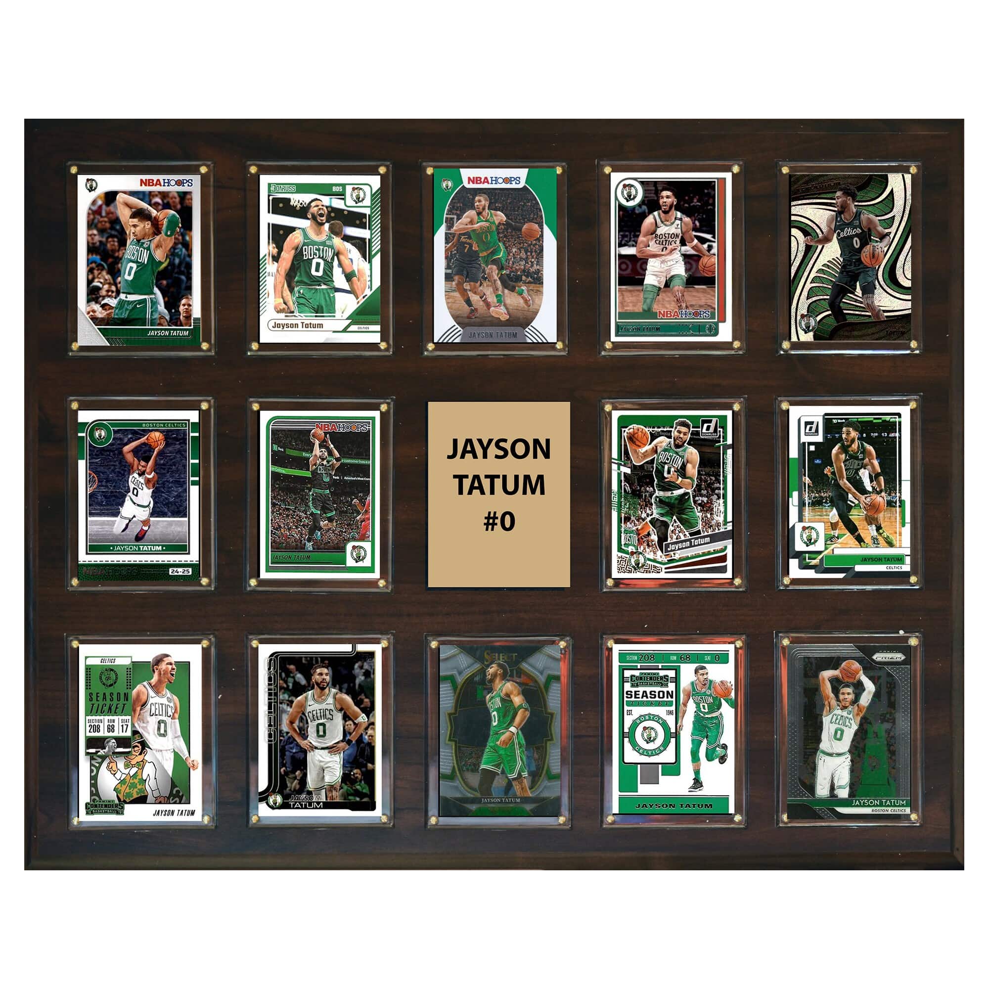 "C&I Collectibles - Jayson Tatum Boston Celtics 16"" x 20"" Trading Card Plaque - Multicolor" price history on PriceWatchPro