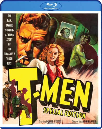 Front. T-Men   - BLU-RAY.