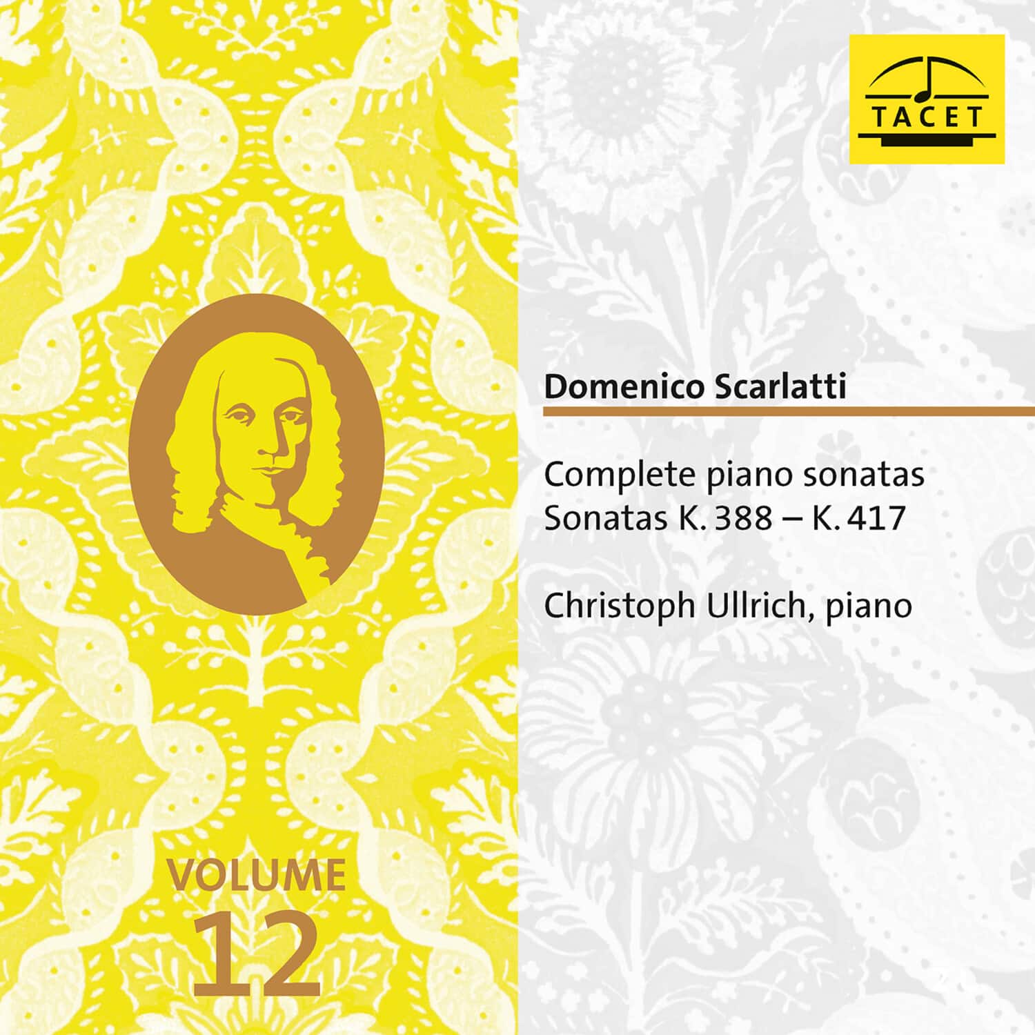 Christoph Ullrich- Domenico Scarlatti: Complete Piano Sonatas, Vol. 12- COMPACT DISCS [CD]