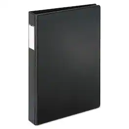 Cardinal - Legal Slant D Ring Binder 3 Rings 1" Capacity 14 X 8.5 Black
