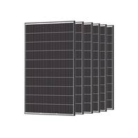 Renogy - 6pcs 320W Solar Panel 24V Monocrystalline On/Off Grid 1920W for RV Farm Home Rooftop Residential Commercial House - Black - Front_Zoom