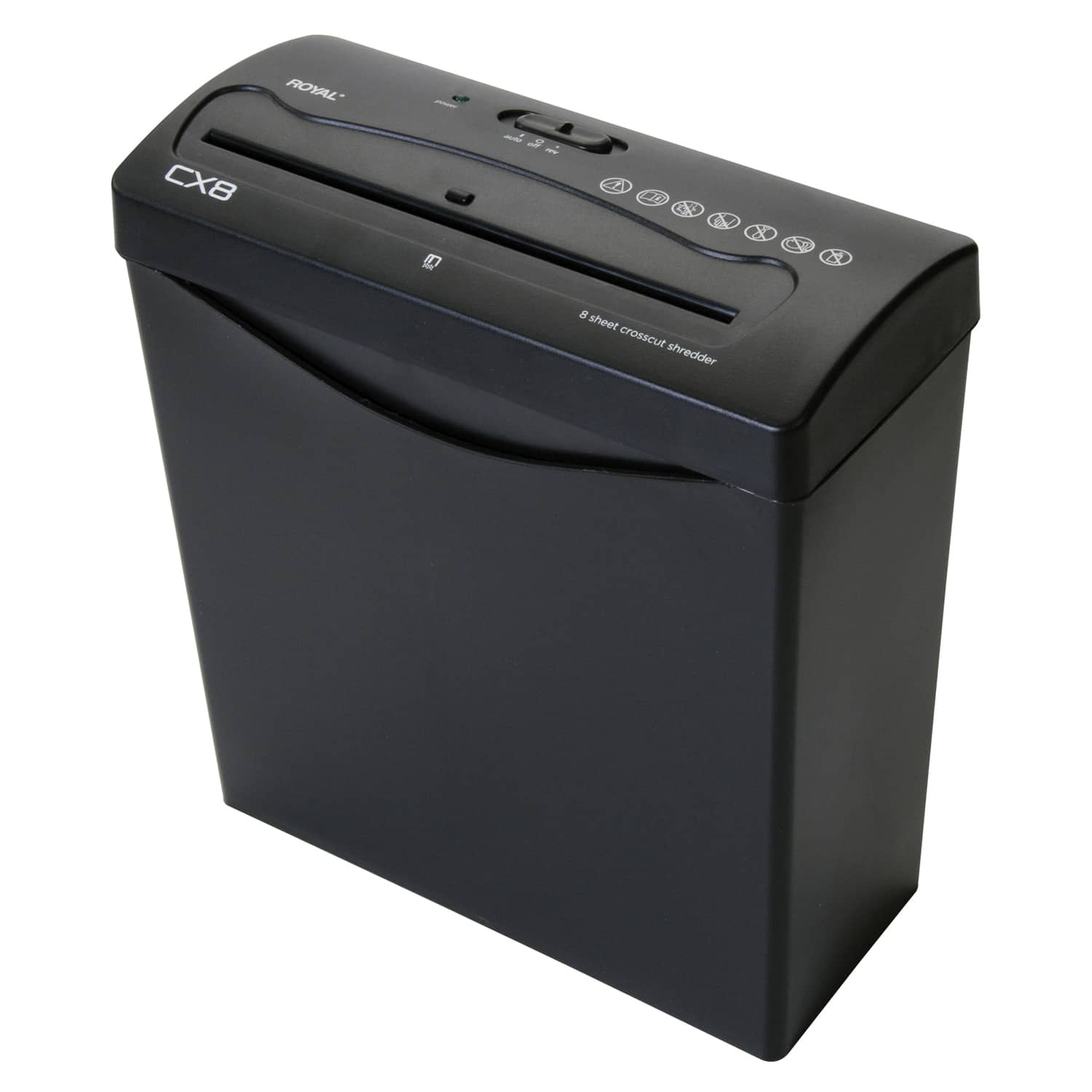 Royal 89341p Cx8 8 sheet Crosscut Shredder With Basket - Best Buy