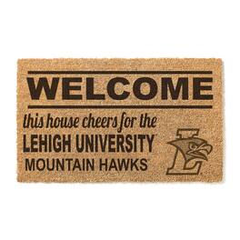 Jardine - Lehigh Mountain Hawks 18" x 30" Welcome Doormat - Brown