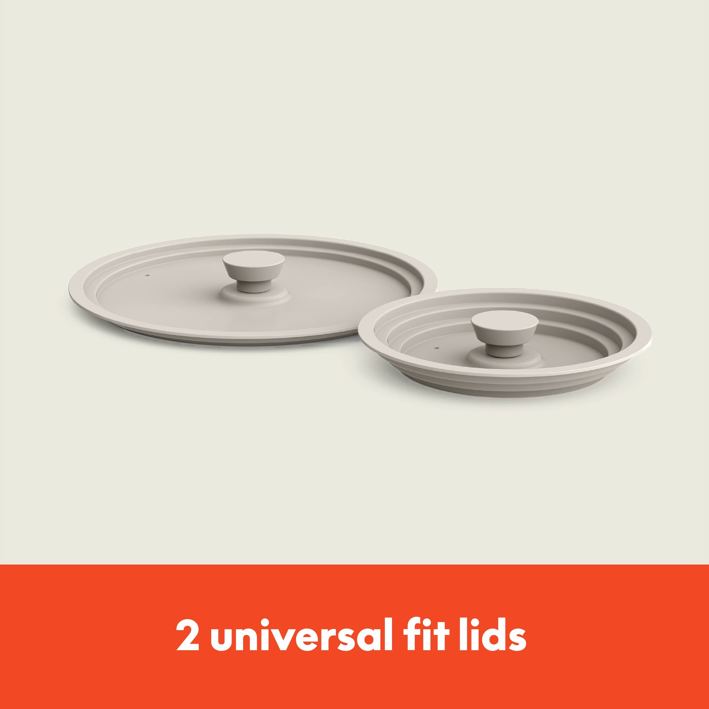 2 universal fit lids