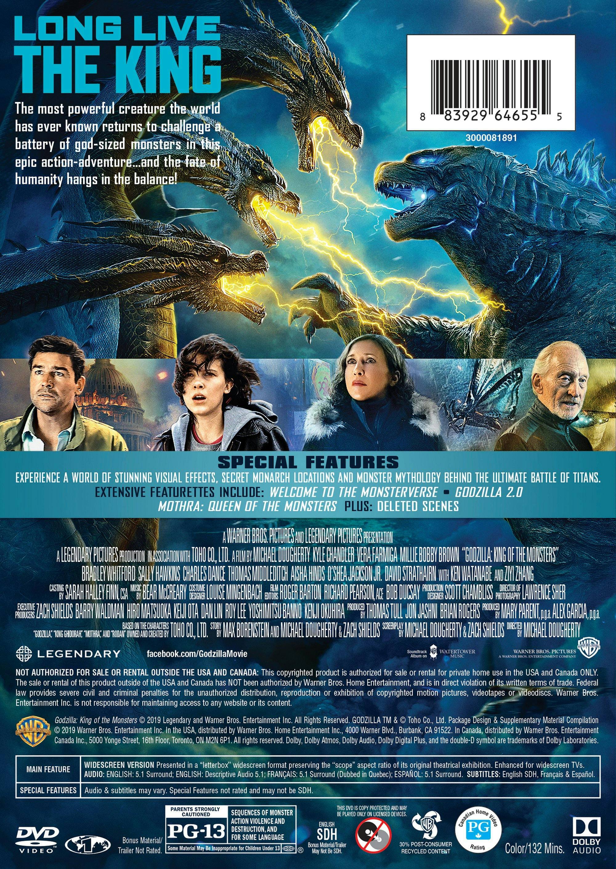 Angle. Godzilla - King of the Monsters (DVD Special Edition) [DVD].