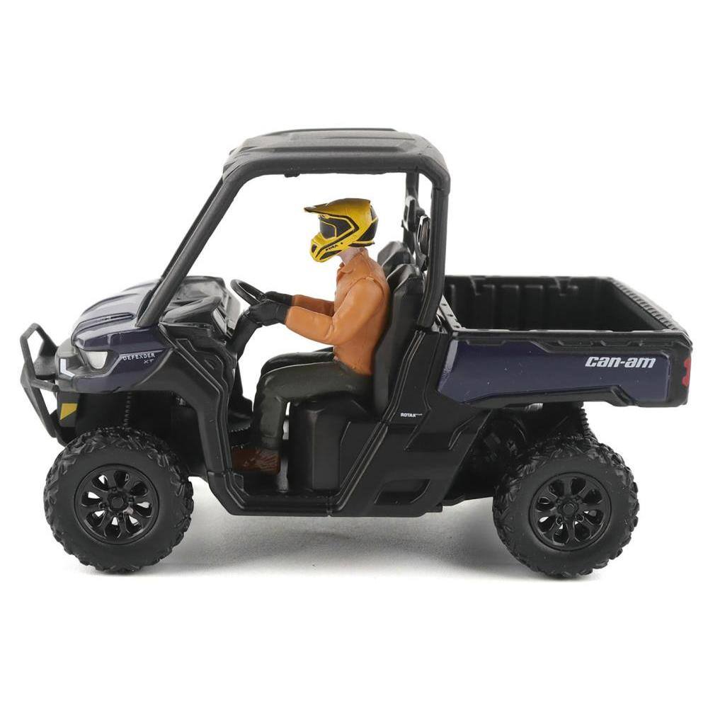 The text on the image reads:

- "can-am"
- "DEFENDER"
- "ROTORA"