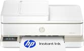 HP - Envy 6555 Wireless All-in-One Inkjet Printer, Scanner, Copier, AI-Enabled with 3 Months of Instant Ink - White
