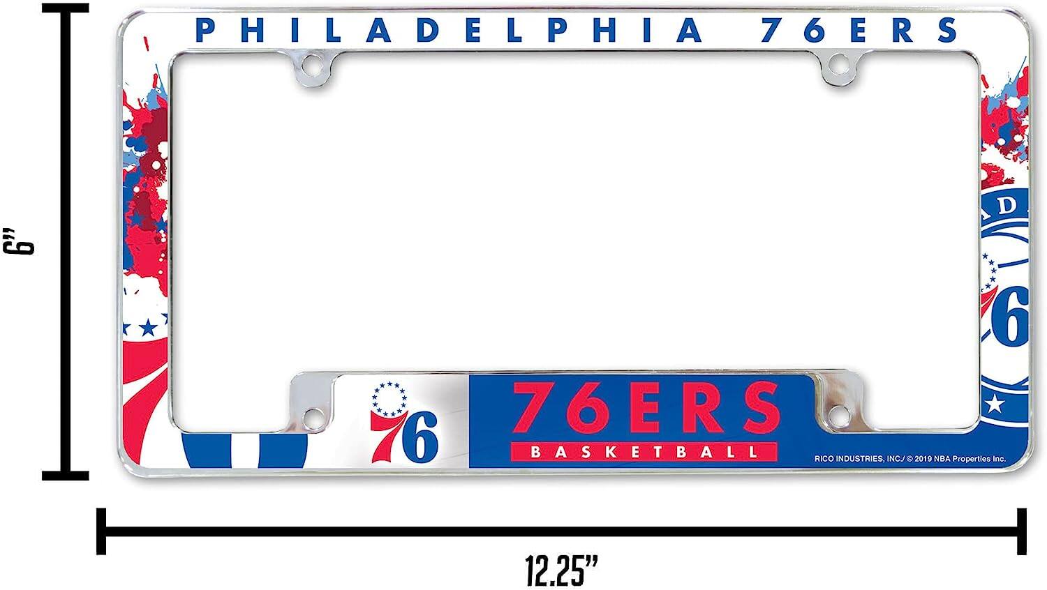 PHILADELPHIA 76ERS

76ERS BASKETBALL

RICO INDUSTRIES, INC. © 2019 NBA Properties Inc.

12.25"