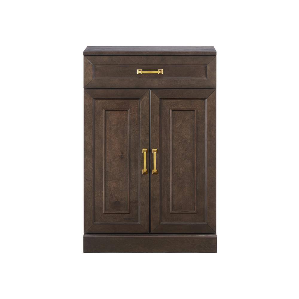 Alt View 2. Crosley Furniture - Stanton Kitchen Storage Cabinet - Coffee.