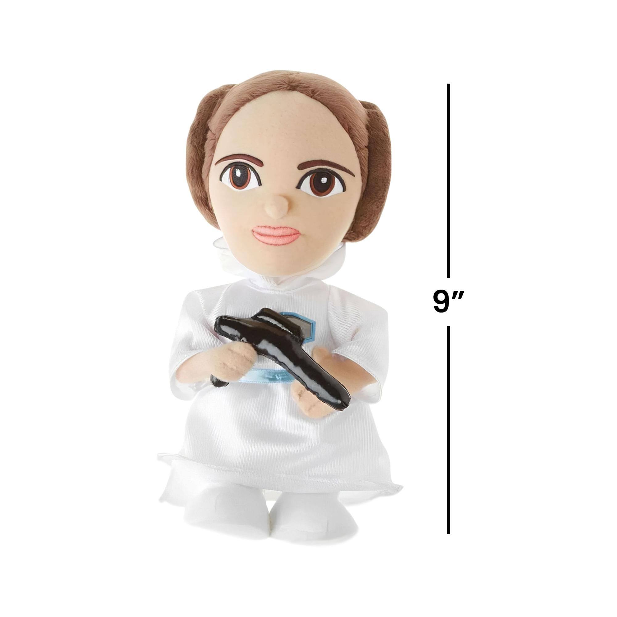 Alt View 10. Star Wars - Star Wars 9" Talking Plush: Princess Leia - Beige.
