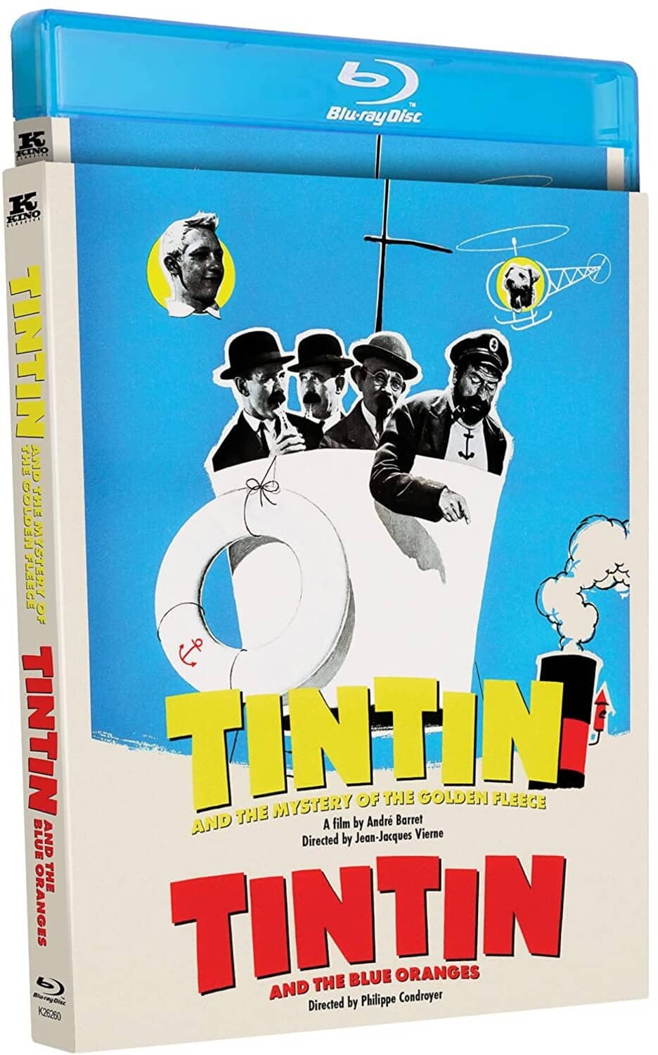 Tintin and the Mystery of the Golden Fleece / Tintin and the Blue Oranges  - BLU-RAY