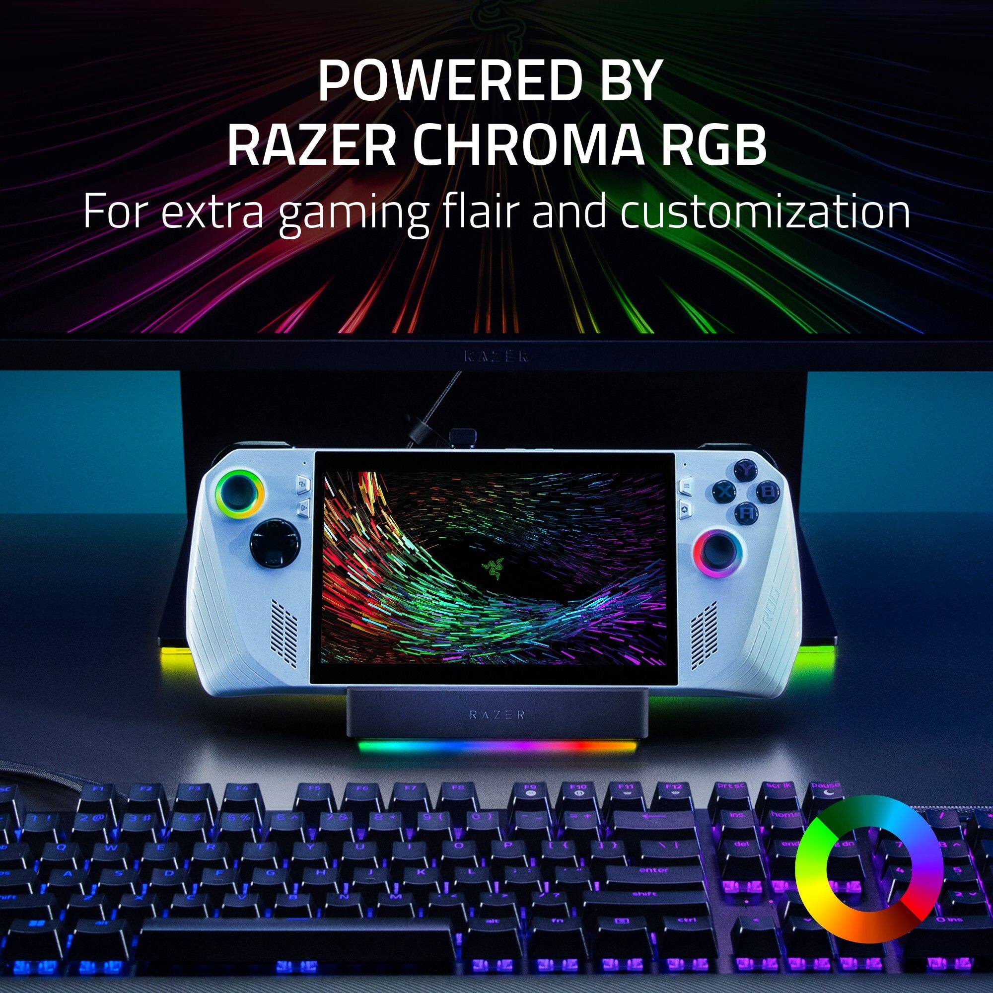Powered by Razer Chroma RGB for extra gaming flair and customization.