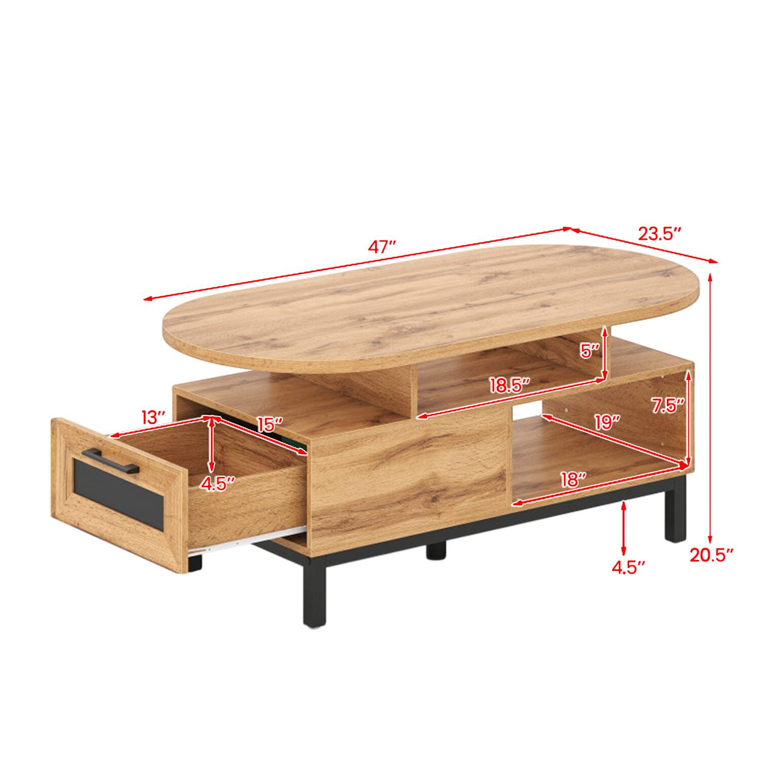 47" 23.5" 5" 13" 15" 18.5" 19" 7.5" 4.5" 18" 4.5" 20.5"