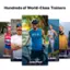 Hundreds of World-Class Trainers:

1. Ashley
2. Tom
3. John Peel
4. Steve Barreto
5. Eden