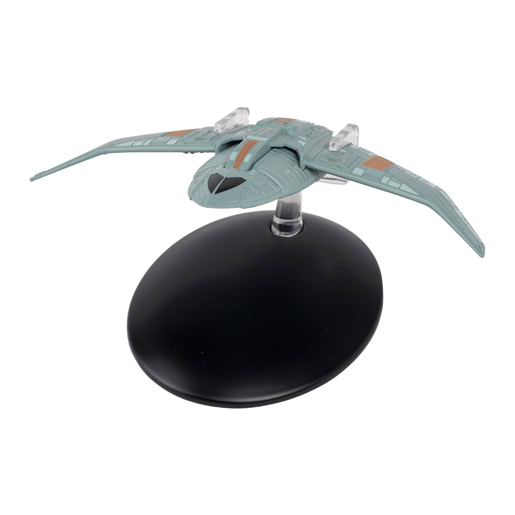 Alt View 10. Eaglemoss - Eaglemoss Star Trek Ship Replica | Bajoran Troop Transport - Grey.