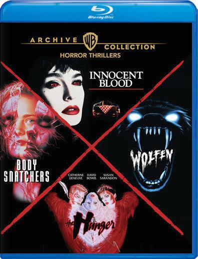 Front. Horror Thrillers 4-Film Collection   - BluRay.