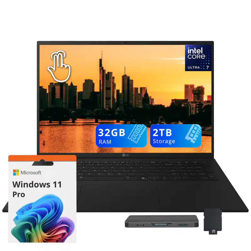 Intel Core Ultra 7, 32GB RAM, 2TB Storage, LG, Microsoft Windows 11 Pro