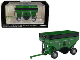 SpecCast Collectibles - Brent 657Q Grain Train Wagon Green 1/64 Diecast Model by SpecCast