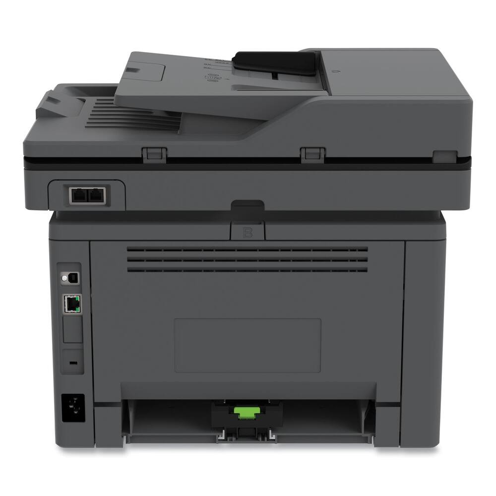 Back. Lexmark - Lexmark MX331adn Multifunction Monochrome Duplex Laser Printer - Unknown.
