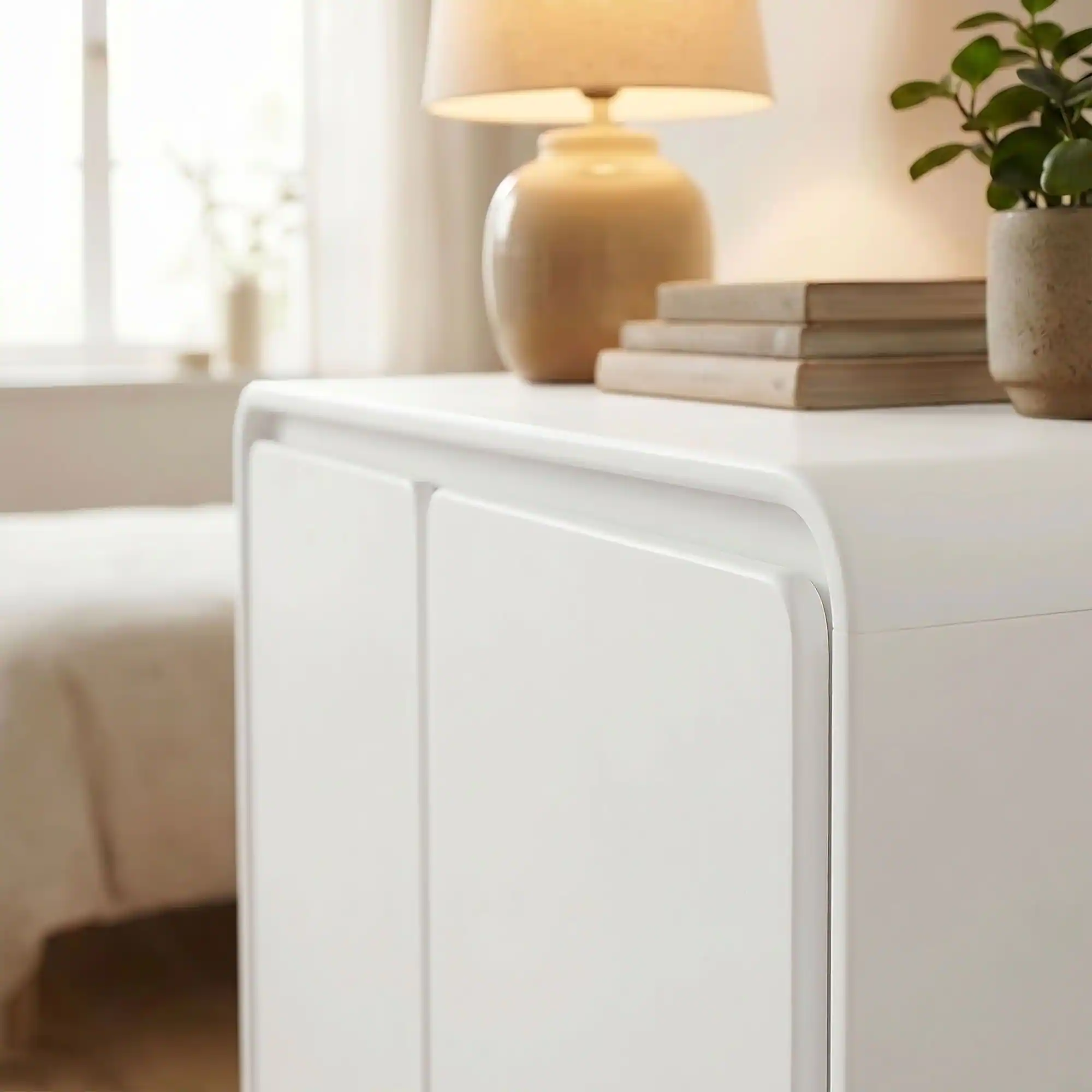 Alt View 2. Modway - Lumo 2-Door Accent Cabinet by Modway - White.