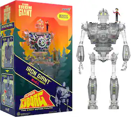 Super7 - Iron Giant Super Cyborg - Iron Giant (Clear) - Collectibles - Multicolor