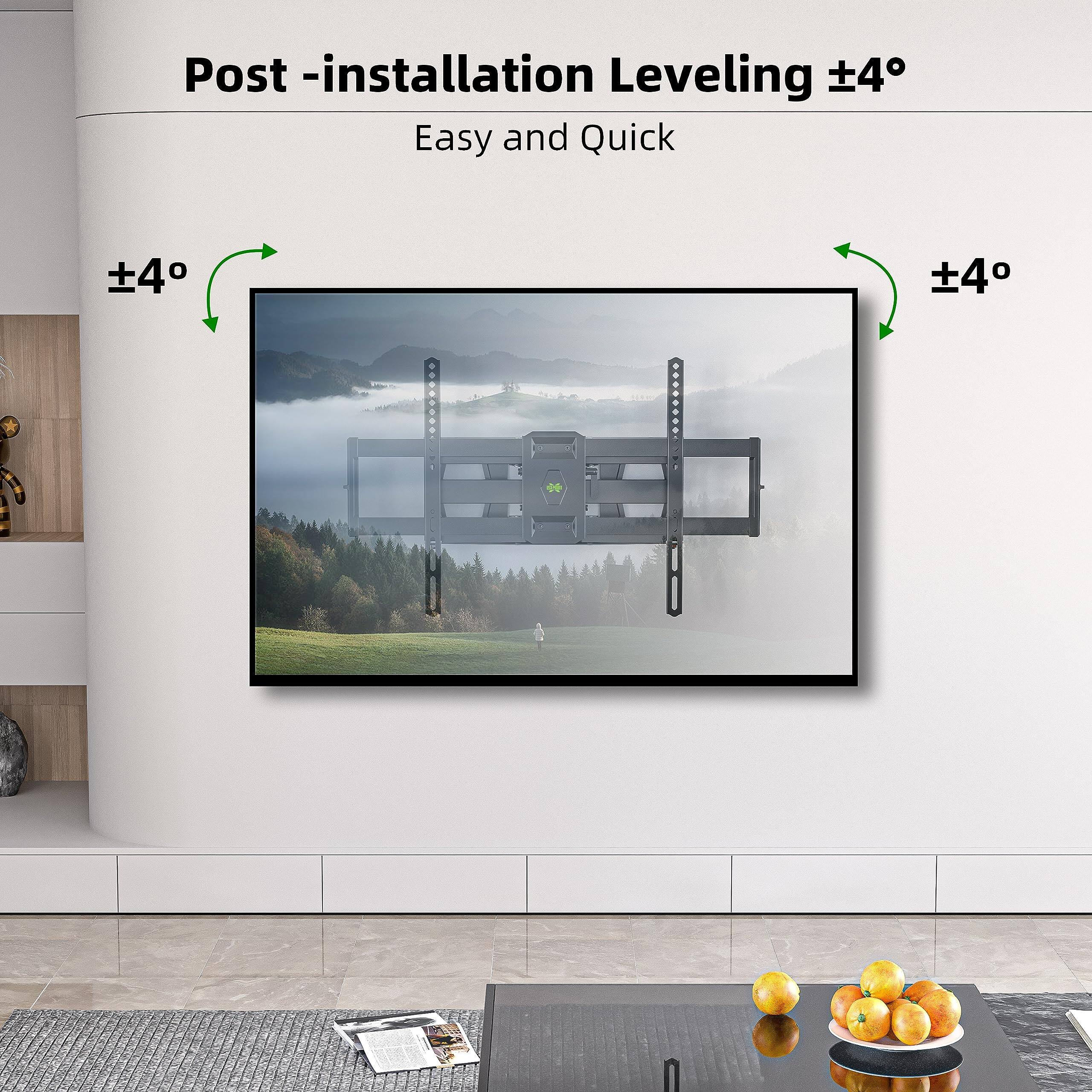 Post-installation Leveling ±4°  
Easy and Quick
