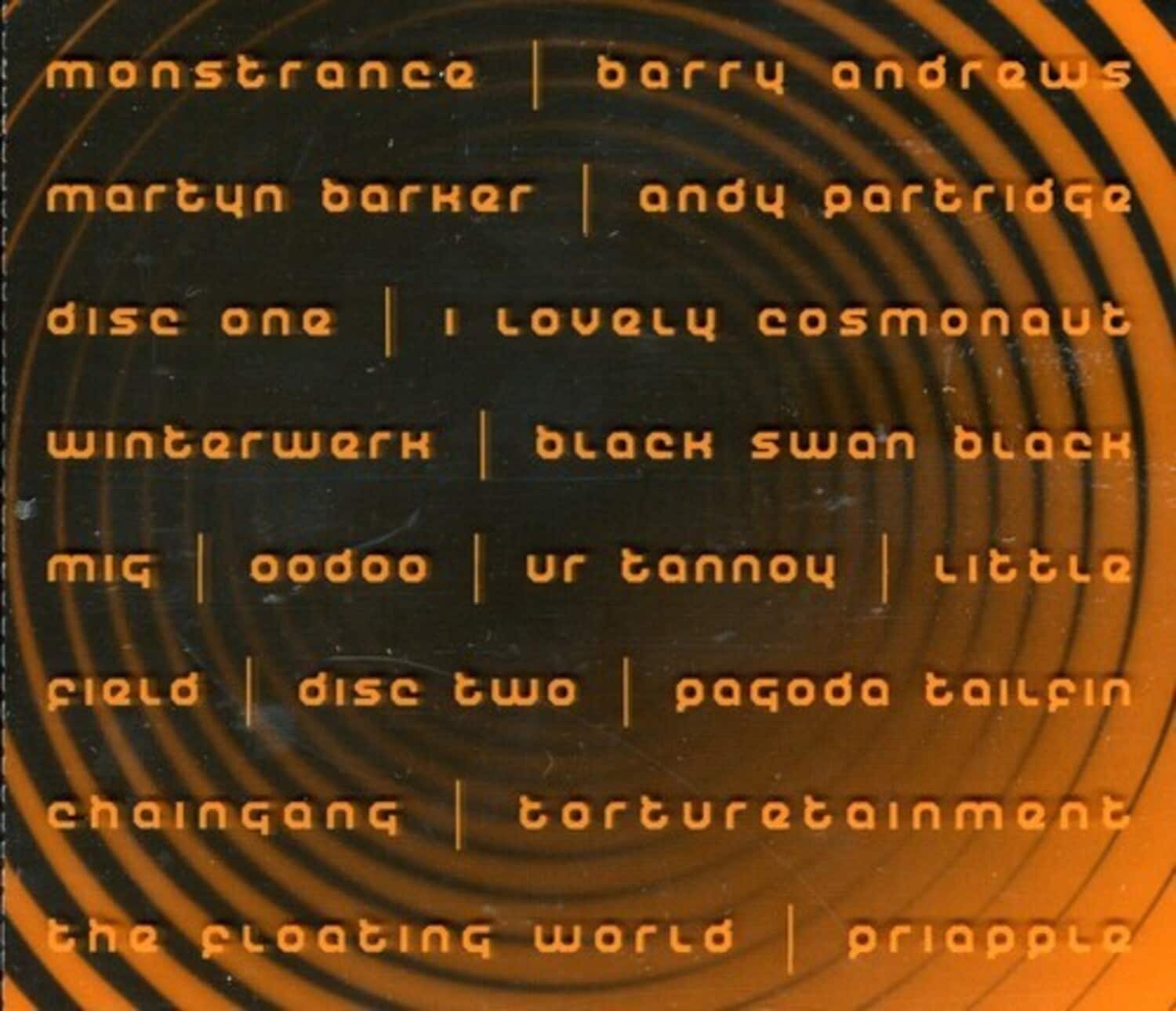 Monstrance - Monstrance - Orange Edition  - COMPACT DISCS