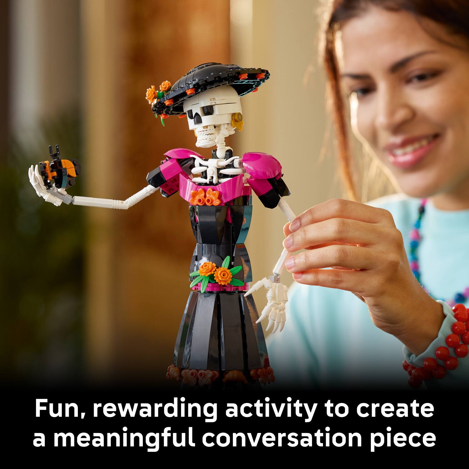 Fun, rewarding activity to create a meaningful conversation piece