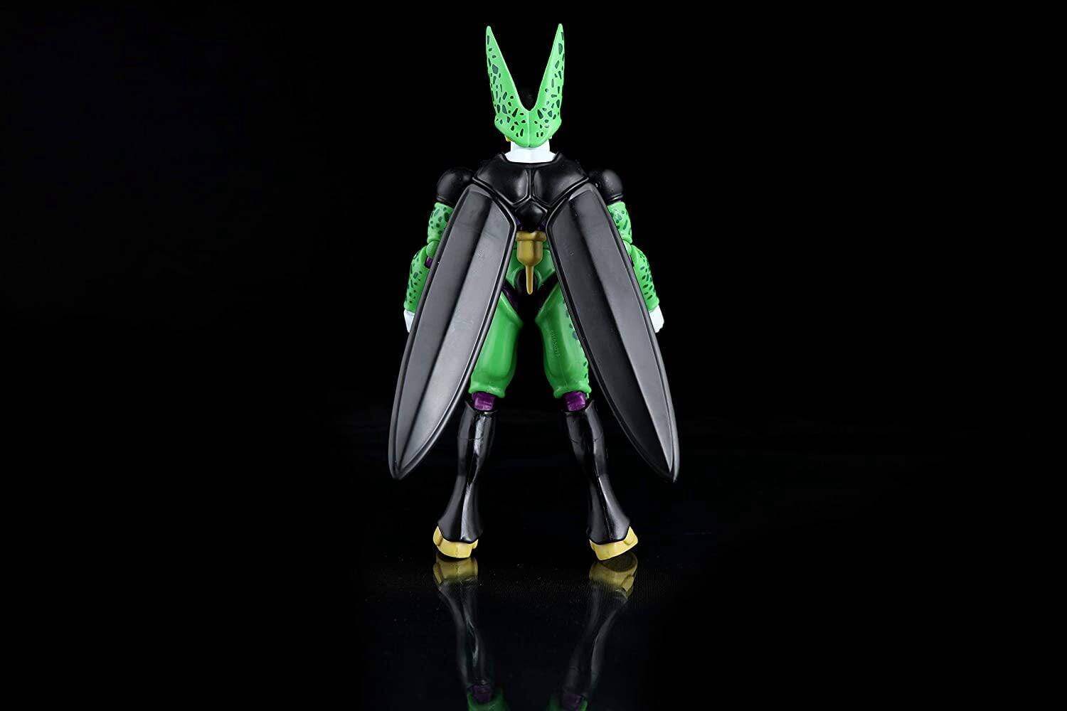 Left. Bandai - Dragon Stars Series - Dragon Ball Super - Cell Final Form Figure (Series 10), 6.5" Action Figure.