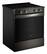 Angle. Whirlpool - 30 in. Wide 5 element 5.3 cu. ft. Slide-In Electric Range with No Preheat and Slow Cook Modes - Black-on-Stainless.