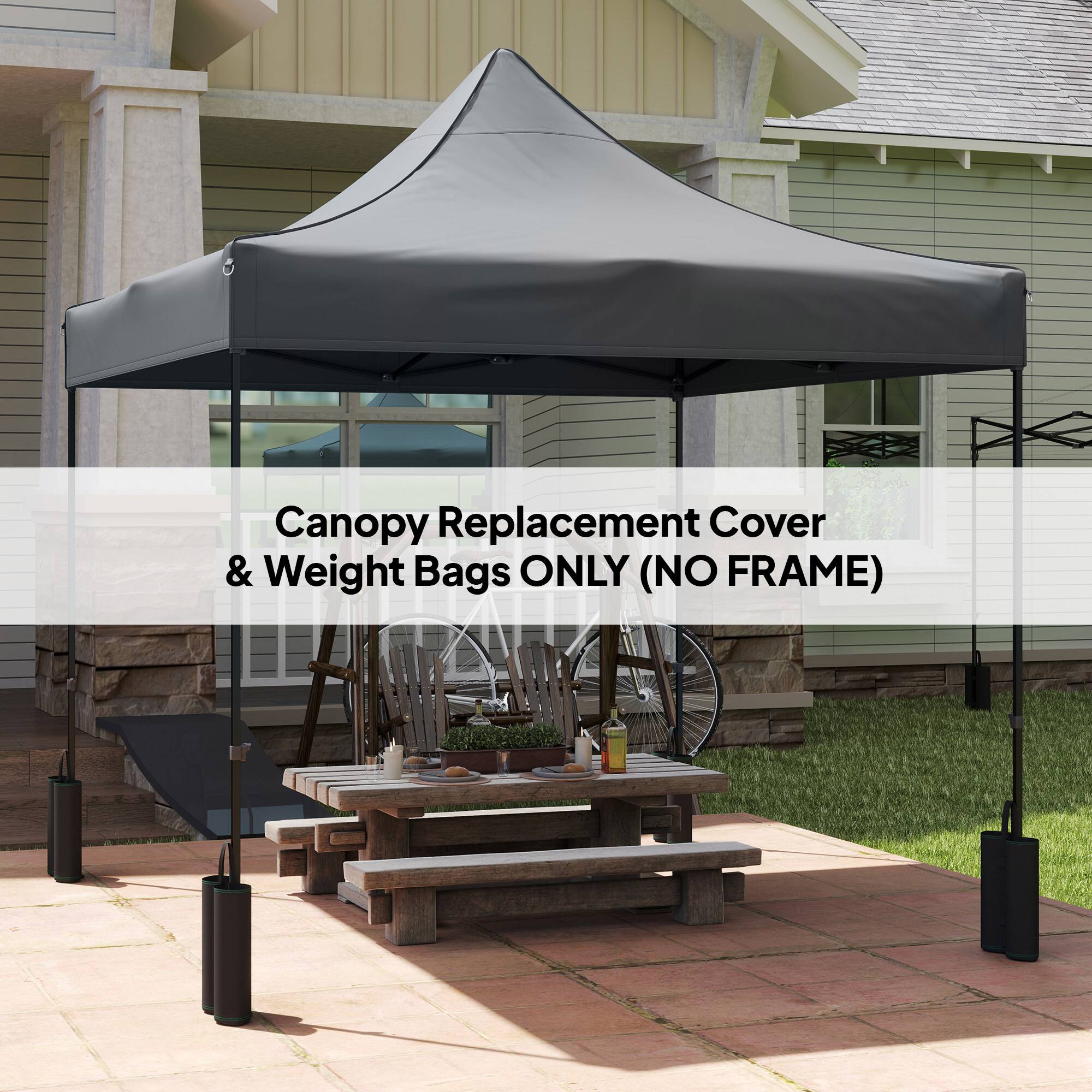 Canopy Replacement Cover & Weight Bags ONLY (NO FRAME)