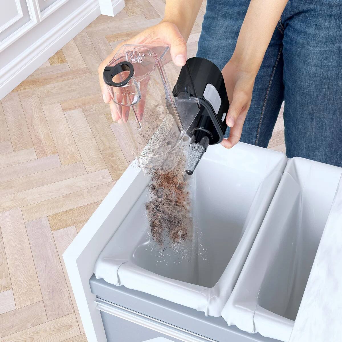 Alt View 14. Shark - Shark - Refurbished Performance UltraLight Corded Stick Vacuum with DuoClean - Blue.