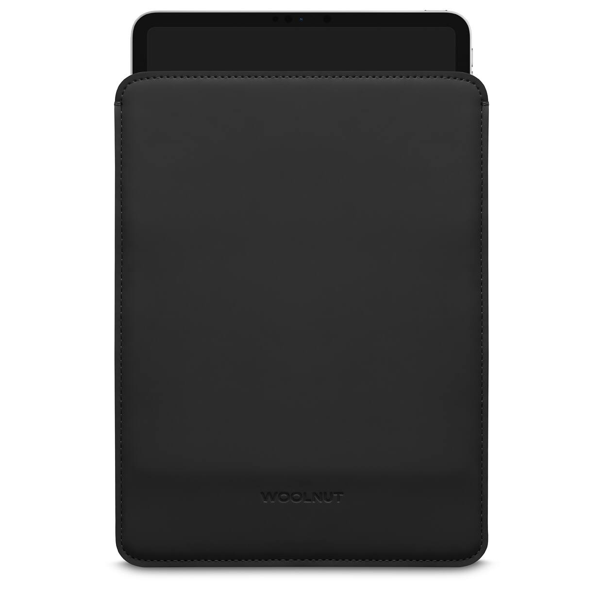 Alt View 1. Woolnut - Woolnut Coated PU Sleeve for 11-inch iPad Pro & Air - Black - Black.
