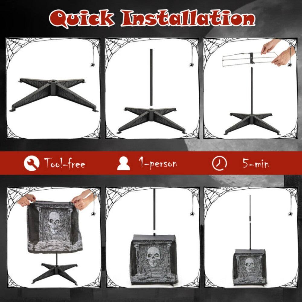 Quick Installation

Tool-free  
1-person  
5-min