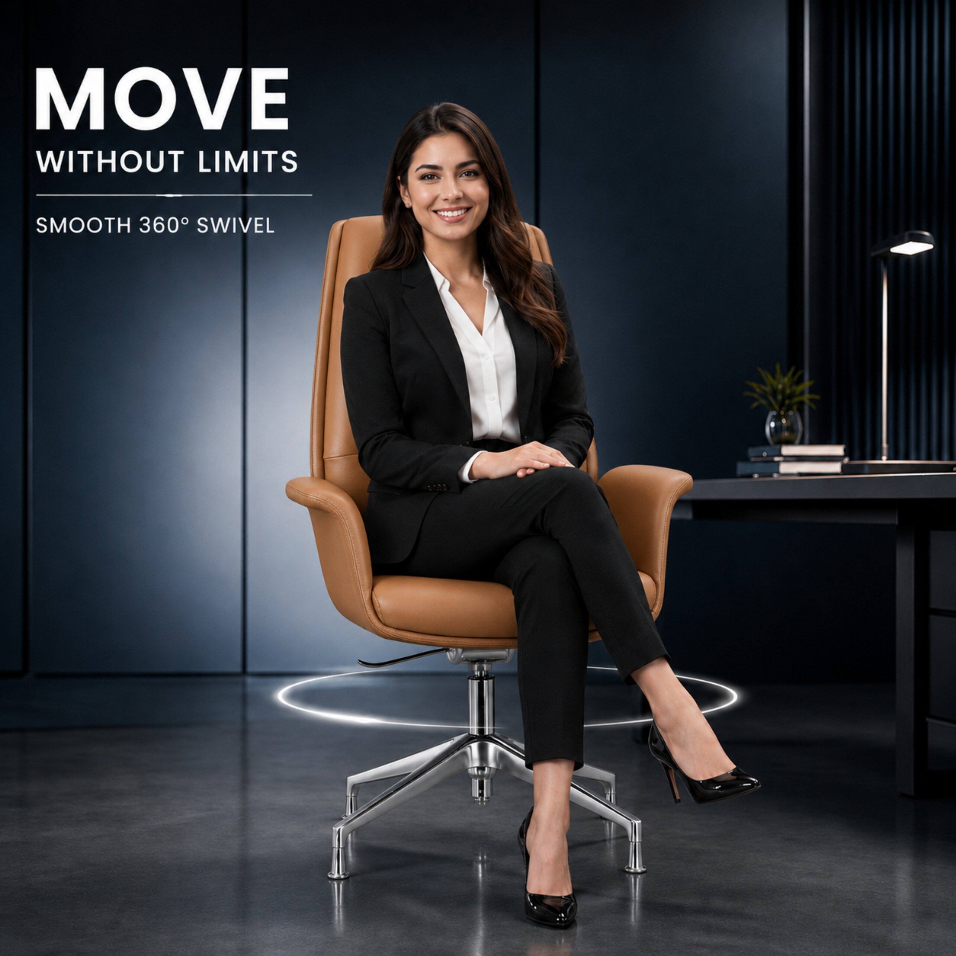 MOVE WITHOUT LIMITS  
SMOOTH 360° SWIVEL