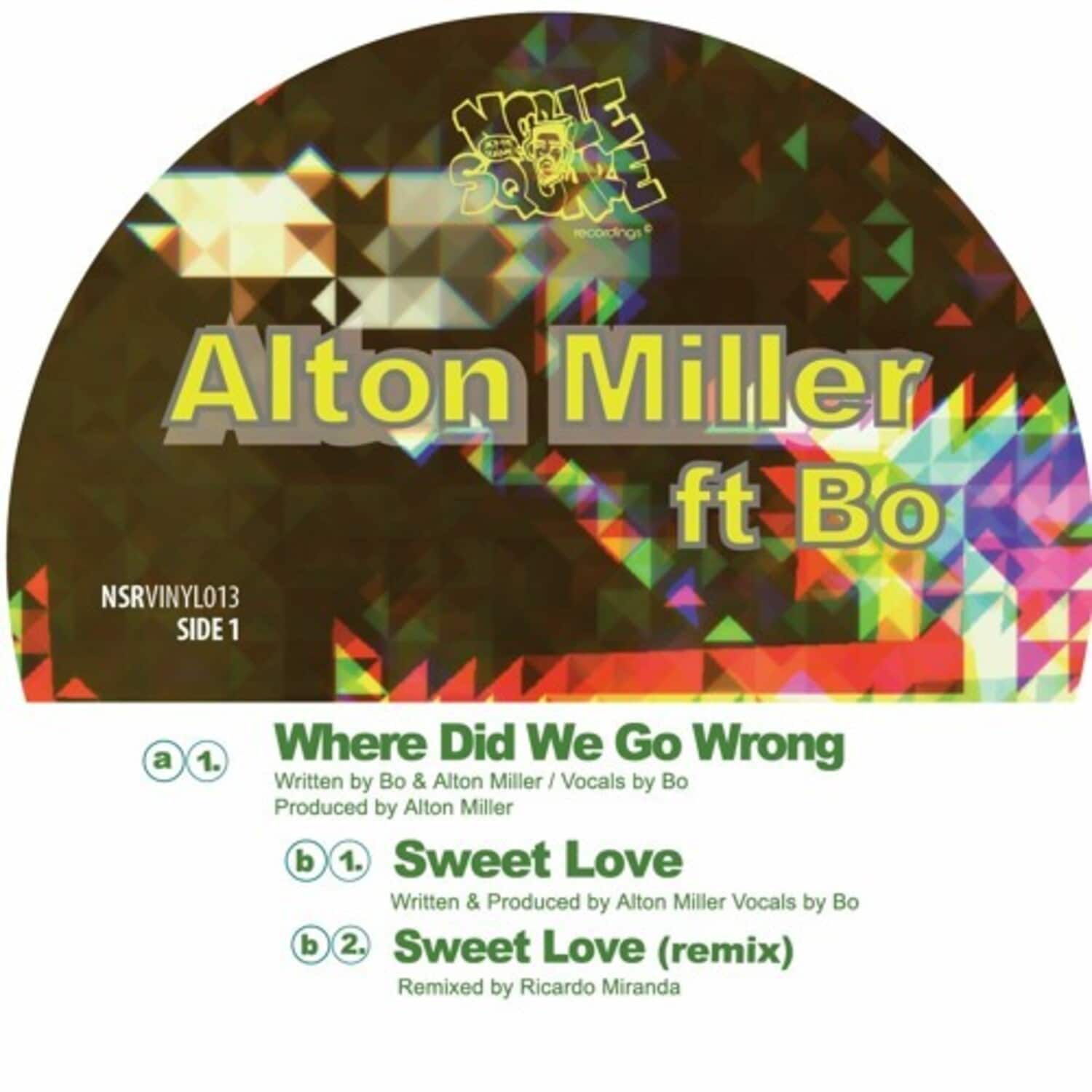 Alton Miller - Where Did We Go Wrong  - 12-INCH SINGLE