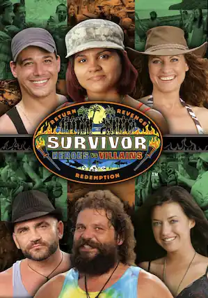 Front. Survivor 20: Heroes vs. Villians - DVD.