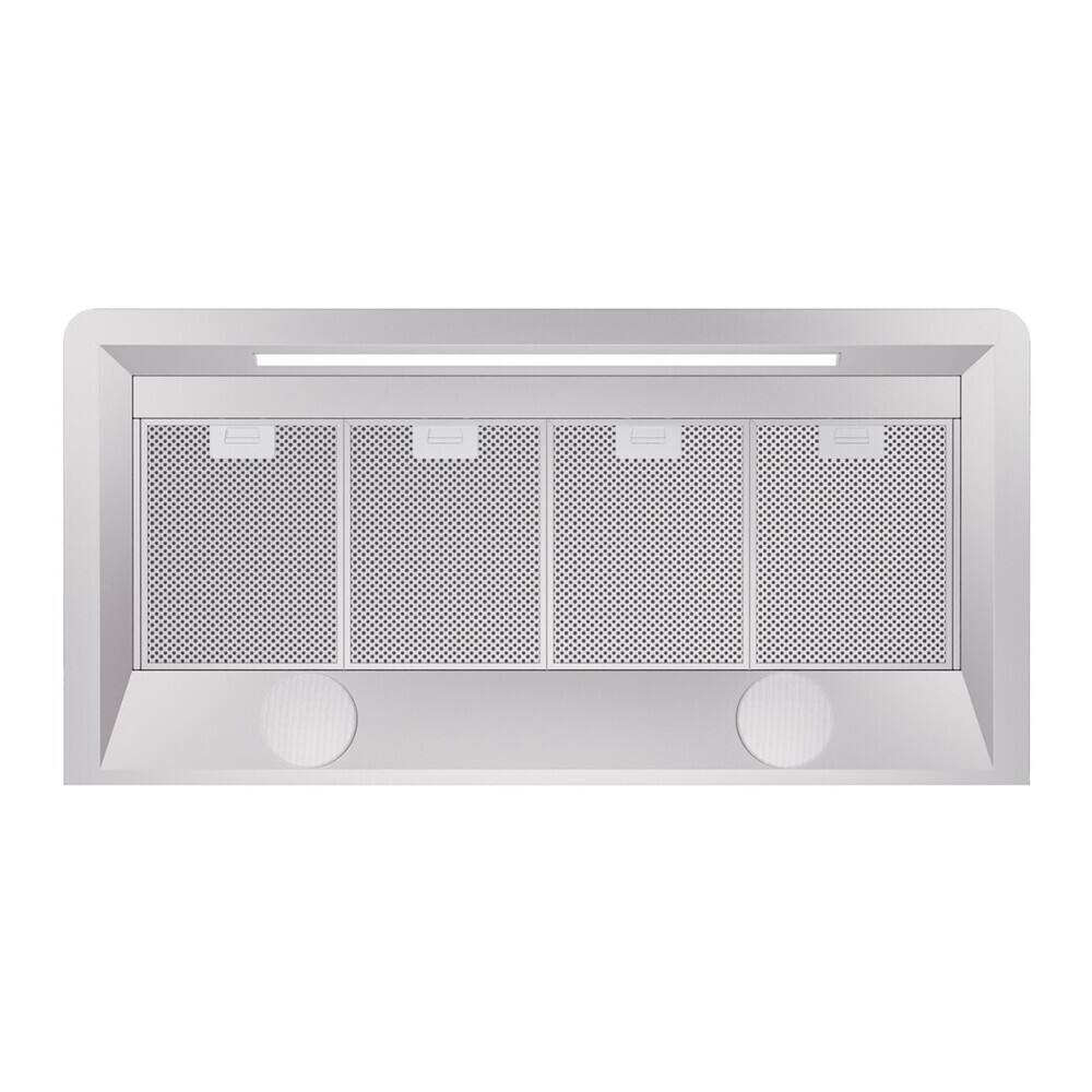 Alt View 4. ILVE - ILVE Majestic II 48 inch Ducted Wall Mount Range Hood with 850 CFM (Graphite Matte) - Graphite Matte.