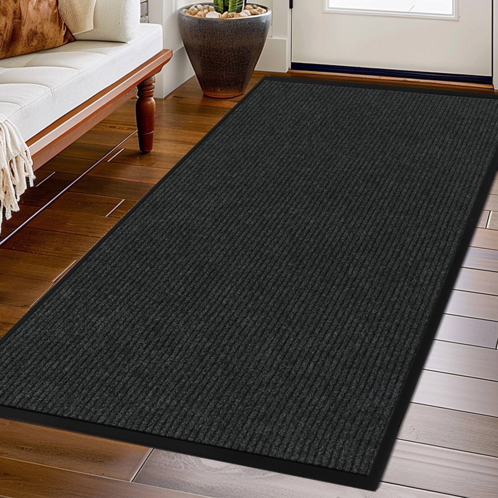 Winado - 71x35 Inch Front Door Mat Indoor Outdoor Entrance Waterproof Heavy Duty Doormat for Porch - Gray