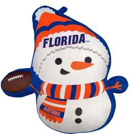 Pegasus - Florida Gators Holiday Snowman Plushlete Pillow - White