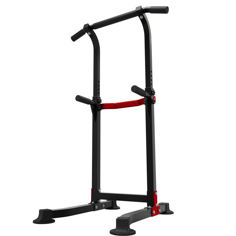 Ainfox Pull Up Bar Dip Bar Power Tower Workout Dip Station Height
