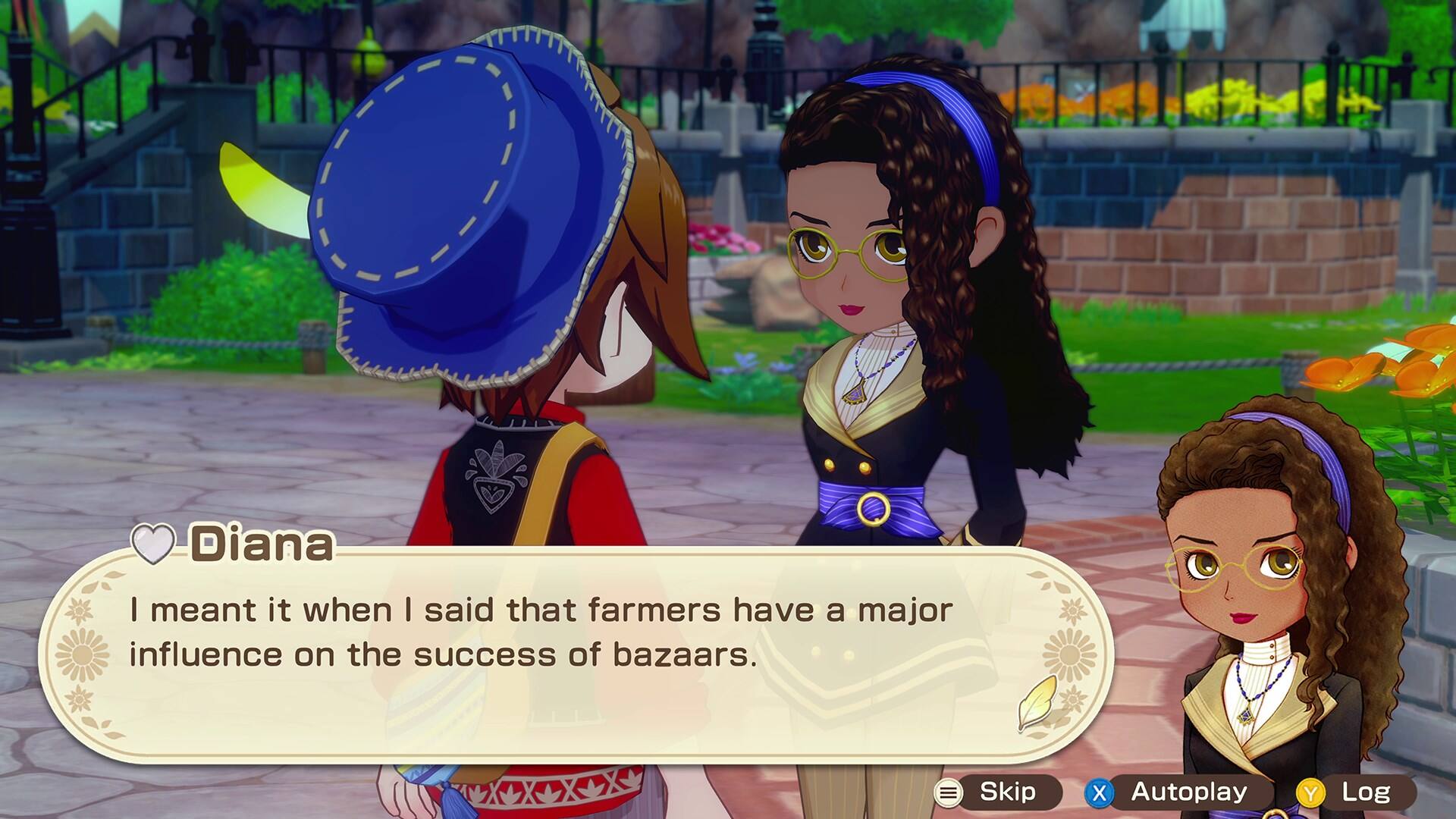 Diana: I meant it when I said that farmers have a major influence on the success of bazaars.