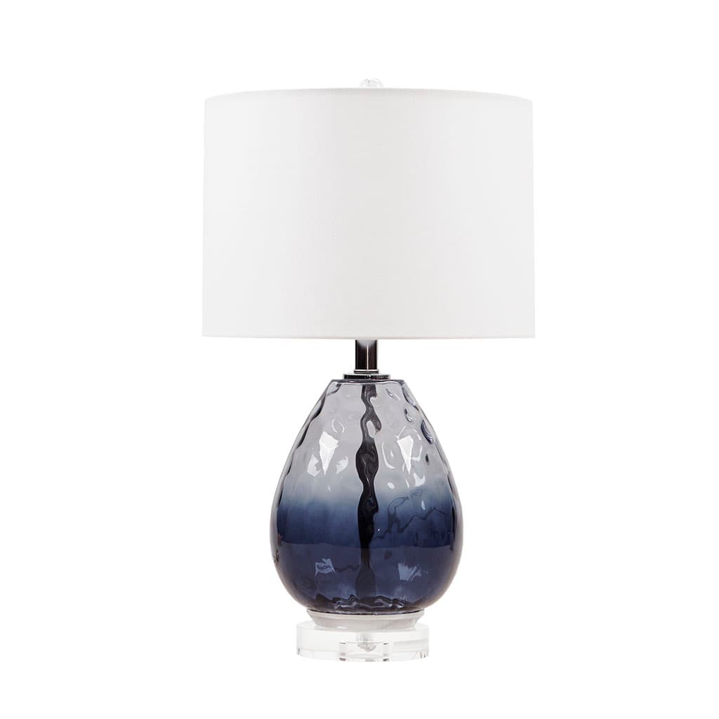 Front. Luckbyte - Ombre Glass Table Lamp.