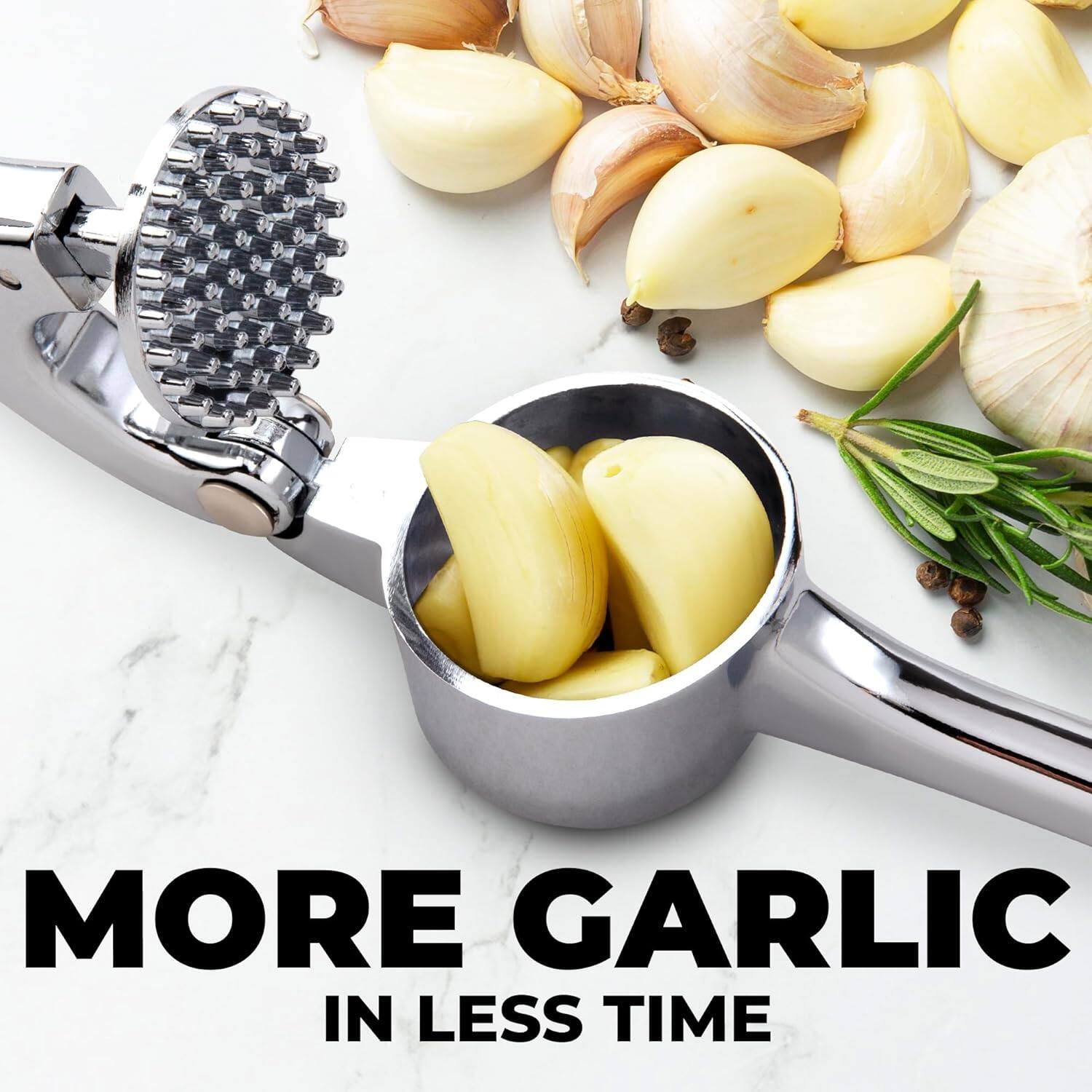 MORE GARLIC IN LESS TIME