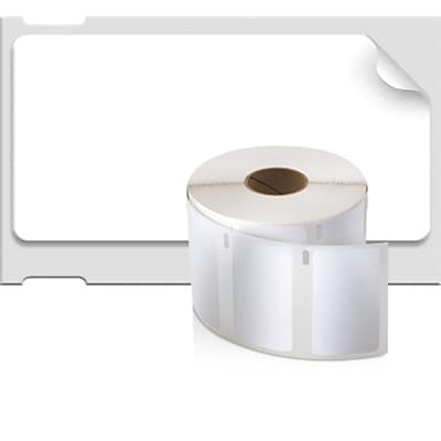 Alt View 3. DYMO - DYMO 30334 LabelWriter 1.25 in. x 2.25 in. Address Labels - White (1000 Labels/Pack) - White.
